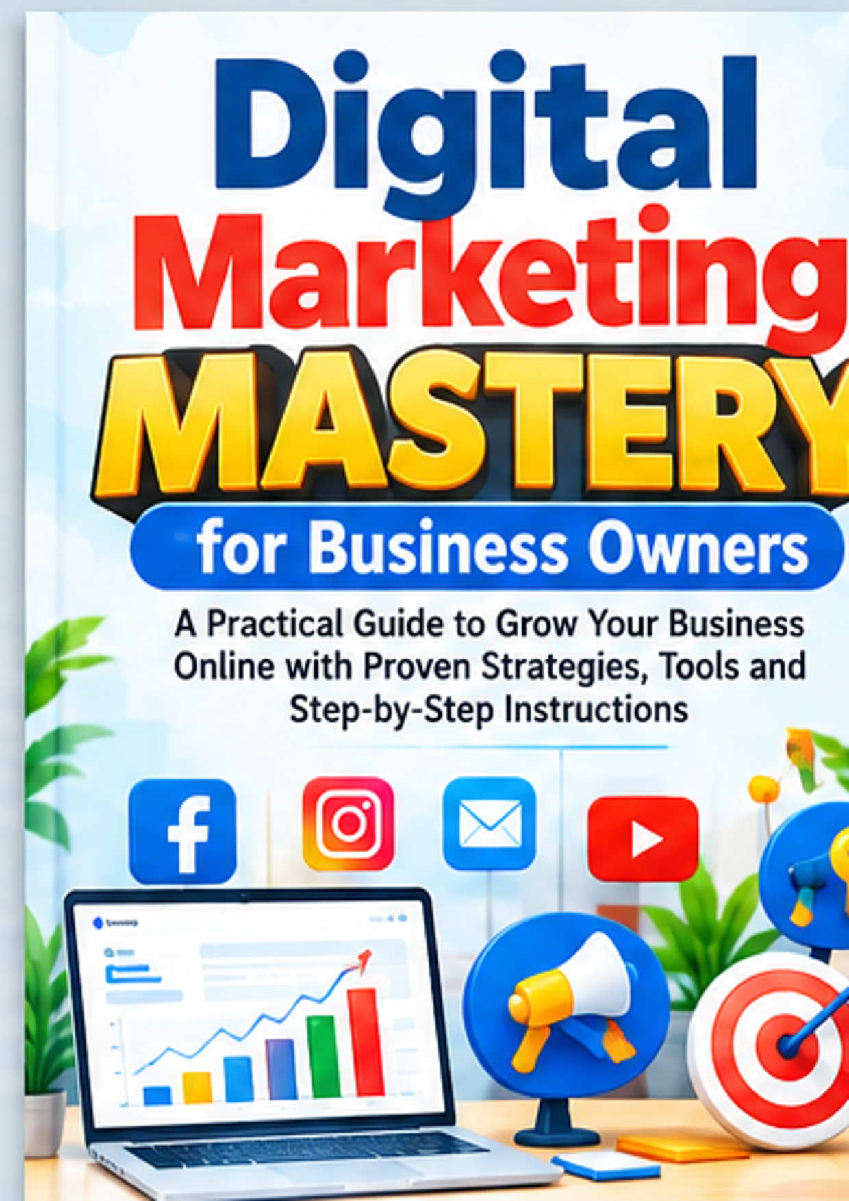 Digital Marketing Mastery for Business Owners eBook | SEO, Social Media, Ads & Growth
